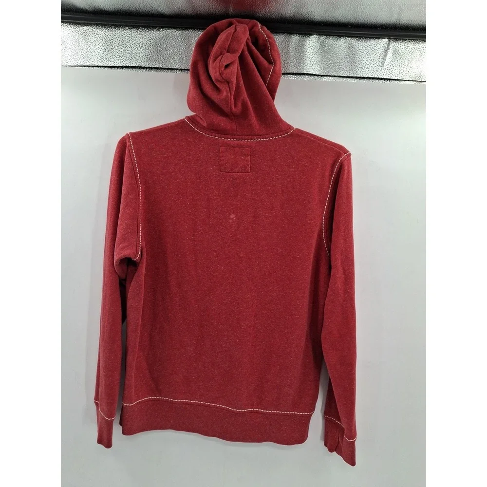 True Religion Big T Red Zip Up Hoodie‎ Men's XL